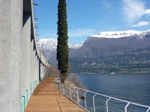The Lake Garda Bike Path