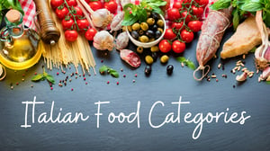 Italian Food Categories